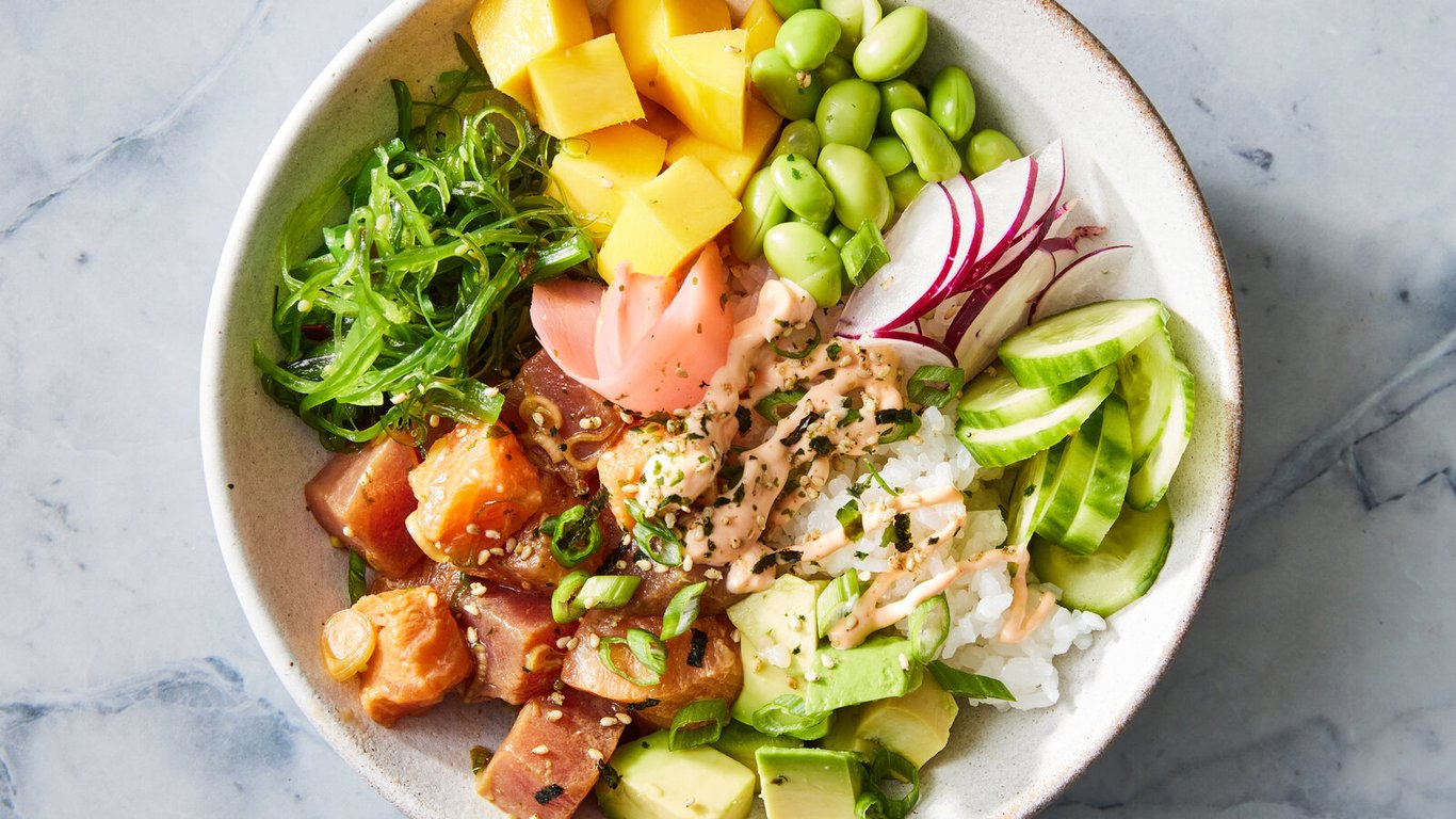 Poke bowls