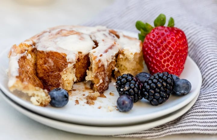 Brown butter Cinnamon roll platter
