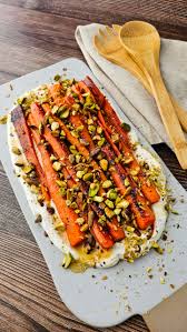 Caramelized Carrot, whipped ricotta and hot honey