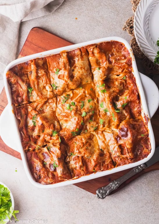 Chicken tikka lasagna