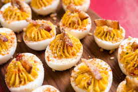 Crack Deviled Eggs