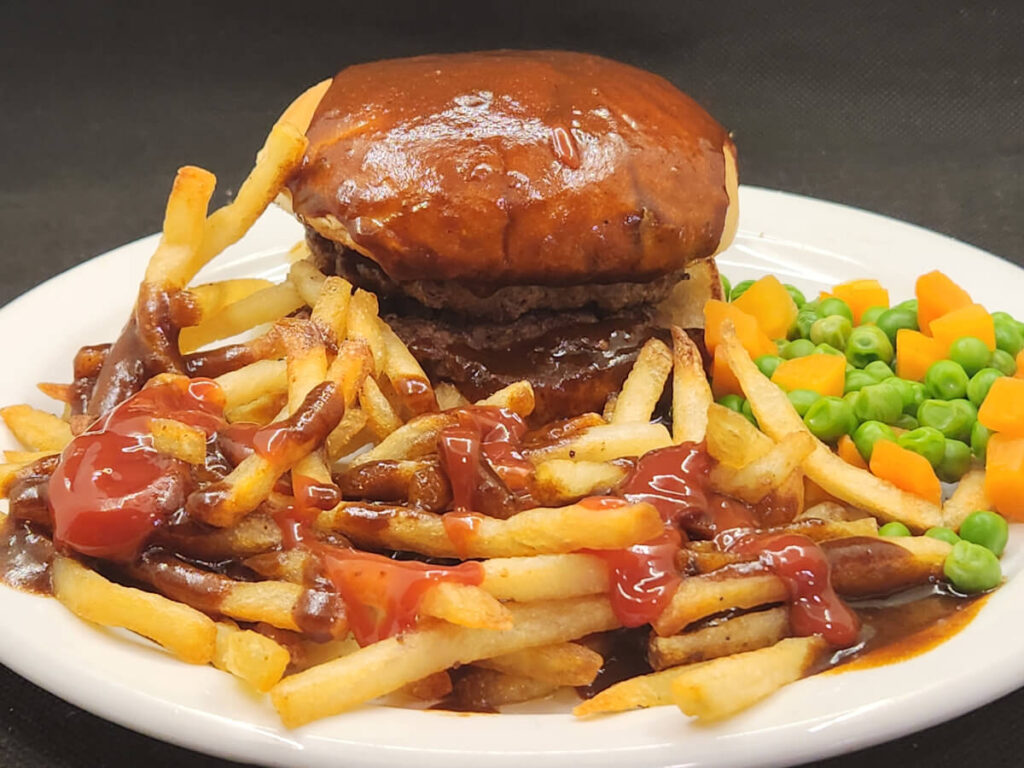 Hot Hamburger Plate