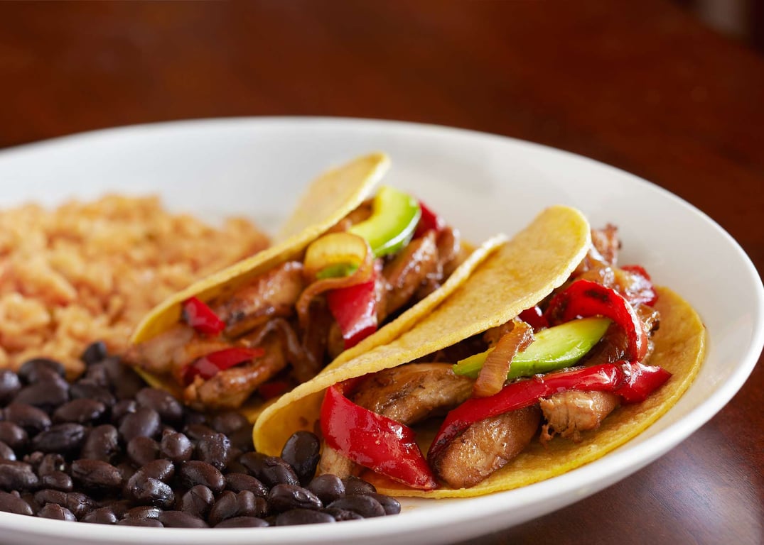Chicken Fajitas with Black Beans
