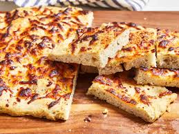 Focaccia bread with choice of flavorings