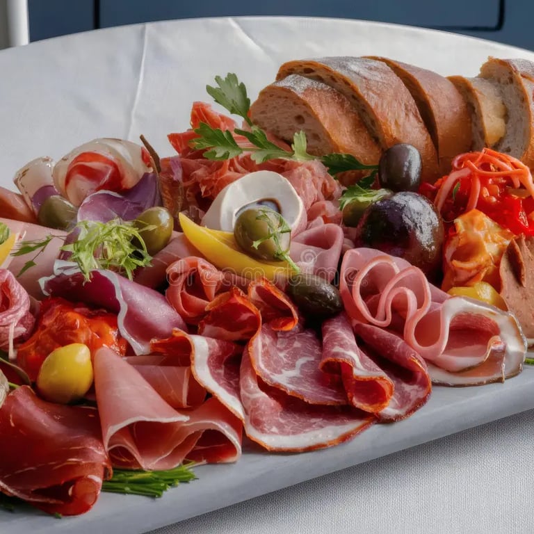 Antipasto Toscano – Selection of Italian cured mea