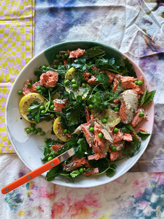 Spring Salmon Salad