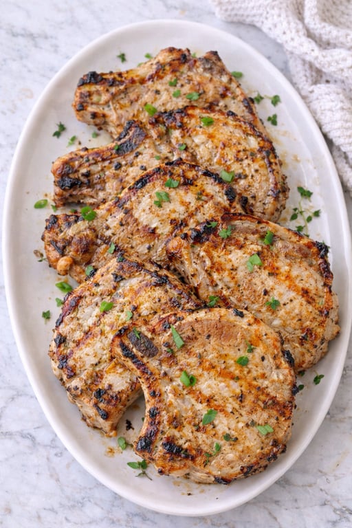 Maple Dijon Pork Chop