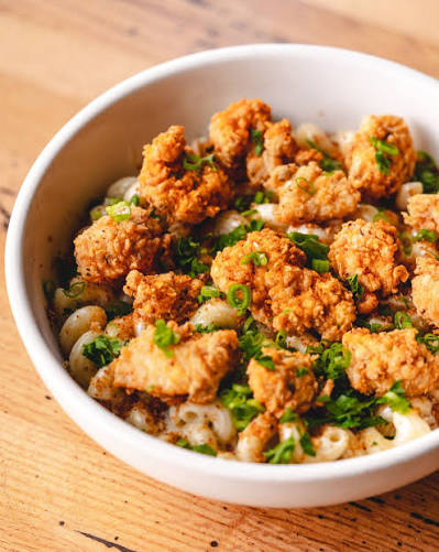 Crispy Fried Chicken & Mac Bowl