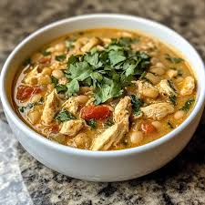 Cajun white chicken chili