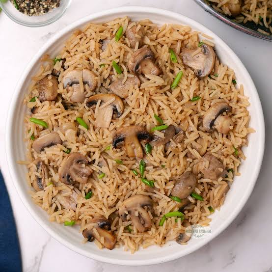 mushroom rice