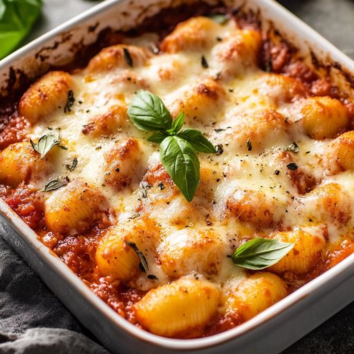 Gnocchi Bake in Tomato Sauce
