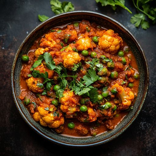 Gobi Matar Sabzi
