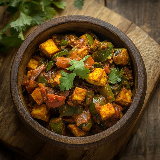 Veg Dry Sabzi with Paneer