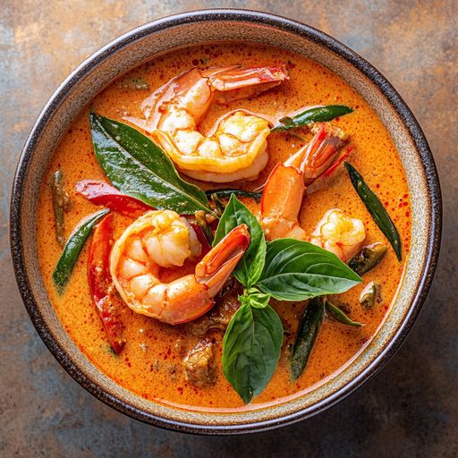 Red Curry with Shrimp