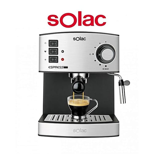 solac Machine Cafetière à Expresso et Cappuccino CE 4480