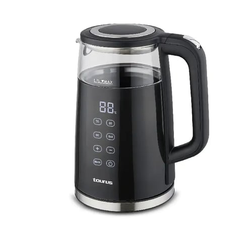 Bouilloire Eos Glass Digital 1,7lt Taurus maroc