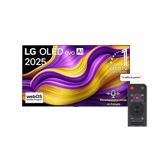 Tv LG OLED OLED65G56LA 65P EVO G5 Smart 4K meilleur prix Maroc