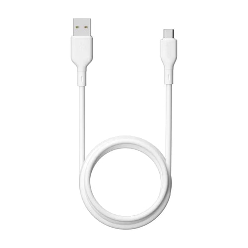 Câble Daiko CU-AC001DK1MWHS 1 mètre Blanc Silicon