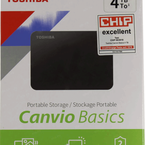 Toshiba Canvio BASICS disque dur externe 4To (HDTB440EK3CA)