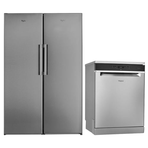 Congélateur armoire+ Réfrigérateur+ Lave-vaisselle WHIRLPOOL SW8 AM2C XR+UW8 F2C XBI N+WFO 3T133