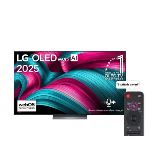 Tv LG OLED OLED55C56LA 55P EVO C5 Smart 4K meilleur prix Maroc