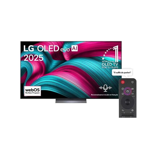 Tv LG OLED OLED77G56LA 77P EVO G5 Smart 4K meilleur prix Maroc