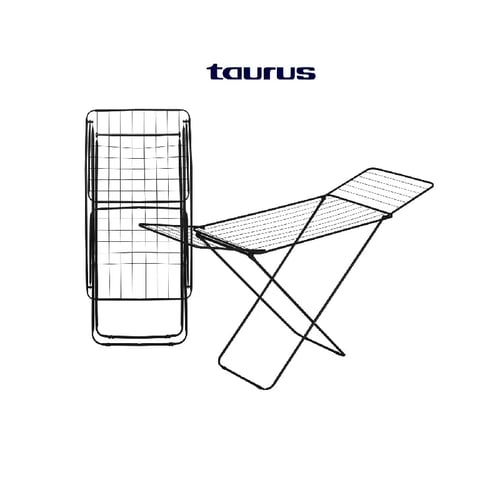 Sèche linge avec ailes Surface de 18 m Système Wing Lock-maroc