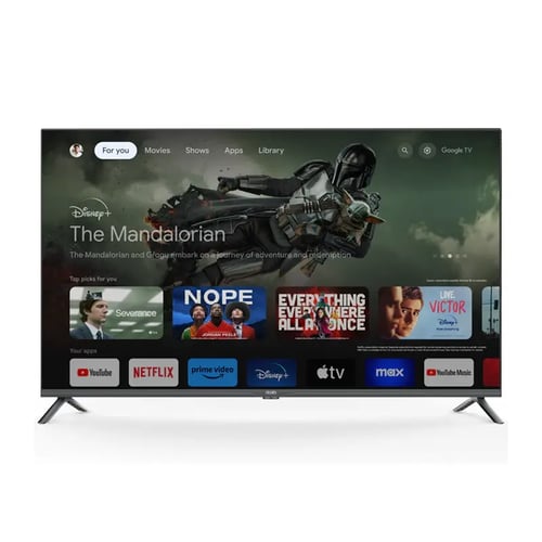 TV Haier LED H43K800UX 43" Smart Silver Frameless 4K Ultra HD meilleur prix maroc