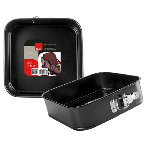 Moule IBILI démontable antiadhésif carré Moka 24x24 cm