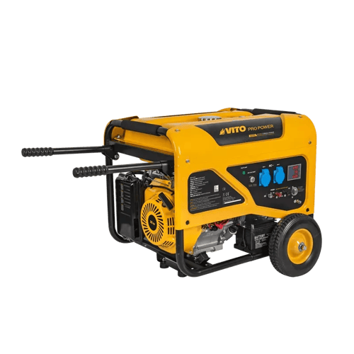 Groupe ÉLECTROGÈNE 8KVA AVEC DÉMARRAGE ÉLECTRIQUE, ROUES ET POIGNÉE | VIG8RL Vito