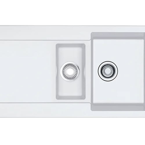 Evier MRG 651 3 1/2" WWK REV WOM Polar White