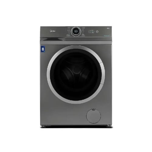 Machine à laver Midea 8kg 1200 tr Silver MF100W80B/T Prix