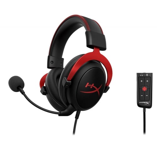 Casque De jeu HyperX Cloud II noir rouge maroc