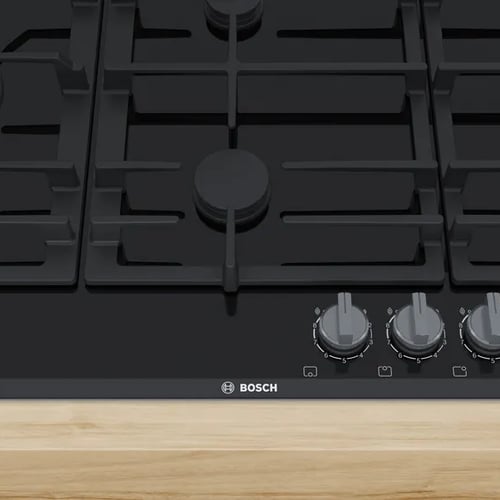 Table de cuisson Bosch noir
