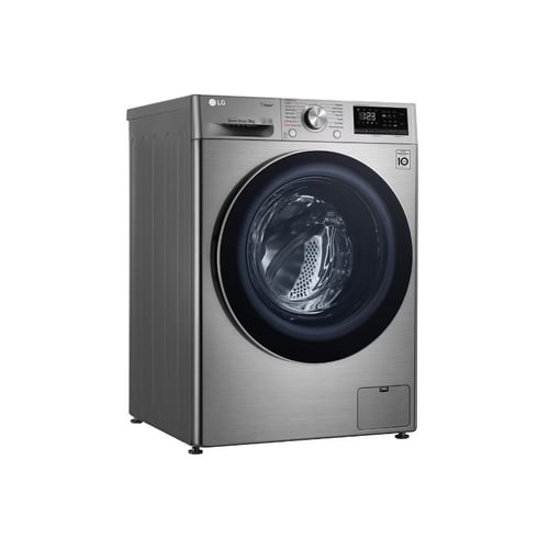 Machine à laver LG F4V5VYP2T 9KG 1400T inox meilleur prix maroc