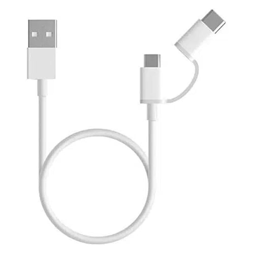MI 2-IN-1 USB CABLE MICRO USB TO TYPE C (100 CM)