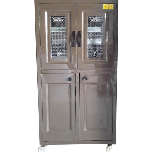 Four à gaz Tivoli 60 cm marron avec cache bouteille de gaz