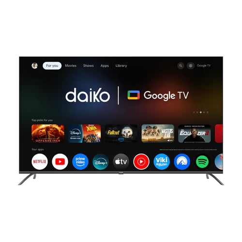 Télévision daiko QLED75GU25DK QLED 75″ SMART Metal Frameless 4K