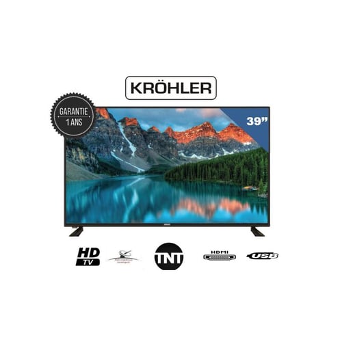 KRÖHLER TV LED TK-39-DT-01 39 pouces récepteur intégré