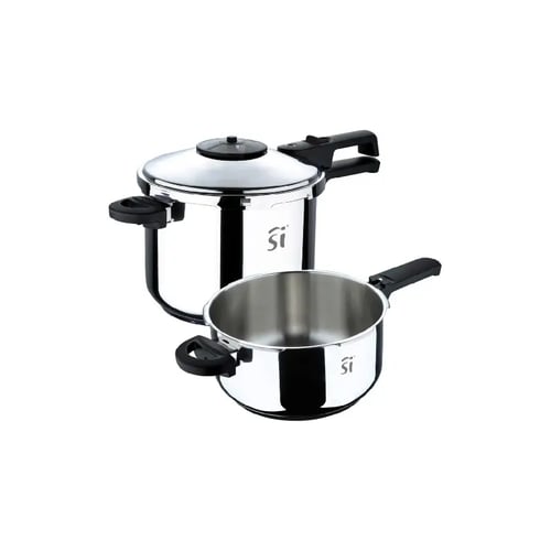 Cocotte-Minute Inox SAN IGNACIO Creta3PS Creta Set 3 Pièces