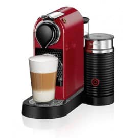 CAFETIERE NESPRESSO CITIZ & MILK C123 ROUGE CERISE