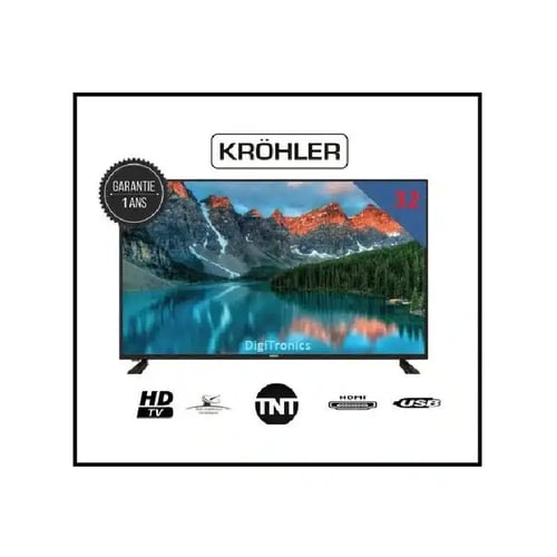 kRÖHLER Smart TV 32 " maroc