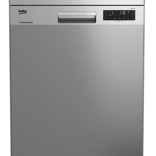 Lave vaisselle Beko DFN28431X 14 couverts, 8 programmes, Inox anti-traces