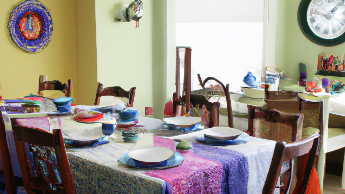 Dining room color schemes