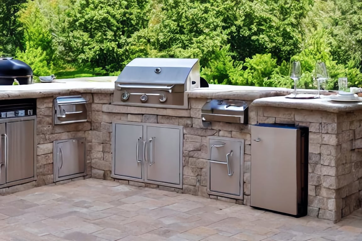 The [Best] Countertop Materials for Outdoor Kitchens — Dream Homes