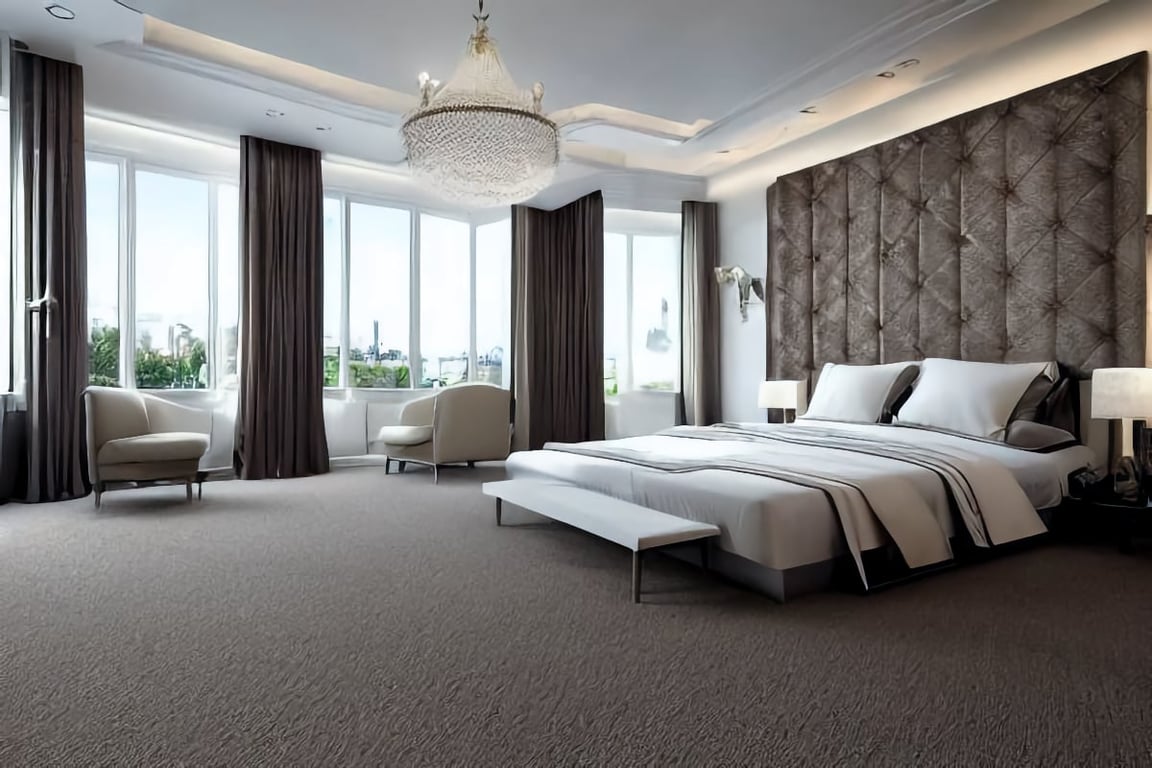 Luxury carpet in Luxury Bedroom