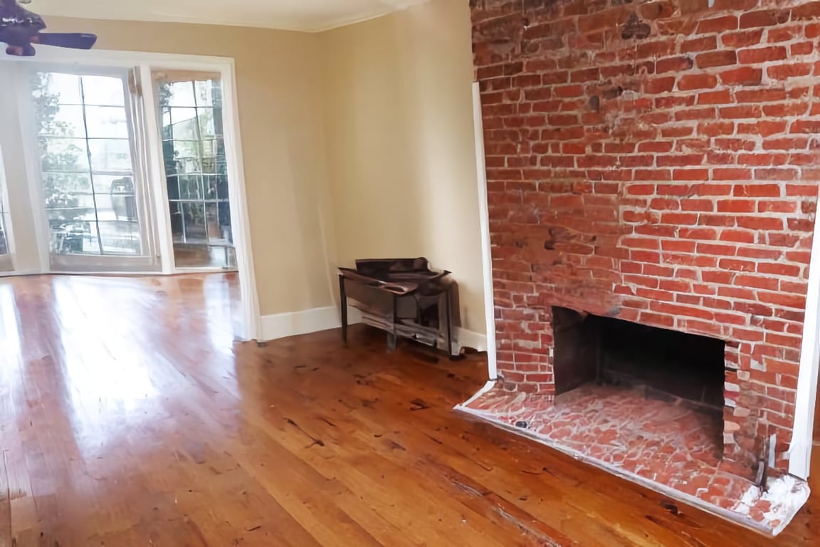 tips for cleaning a brick fireplace
