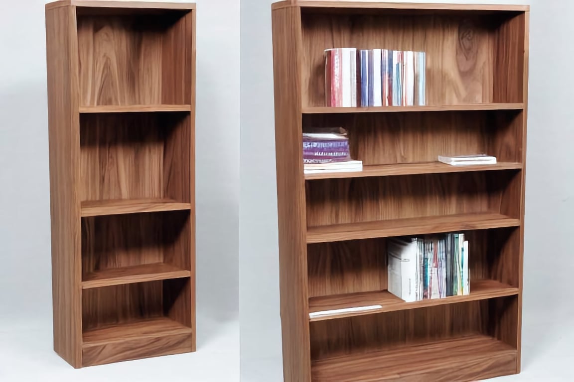 Walnut Bookshelf