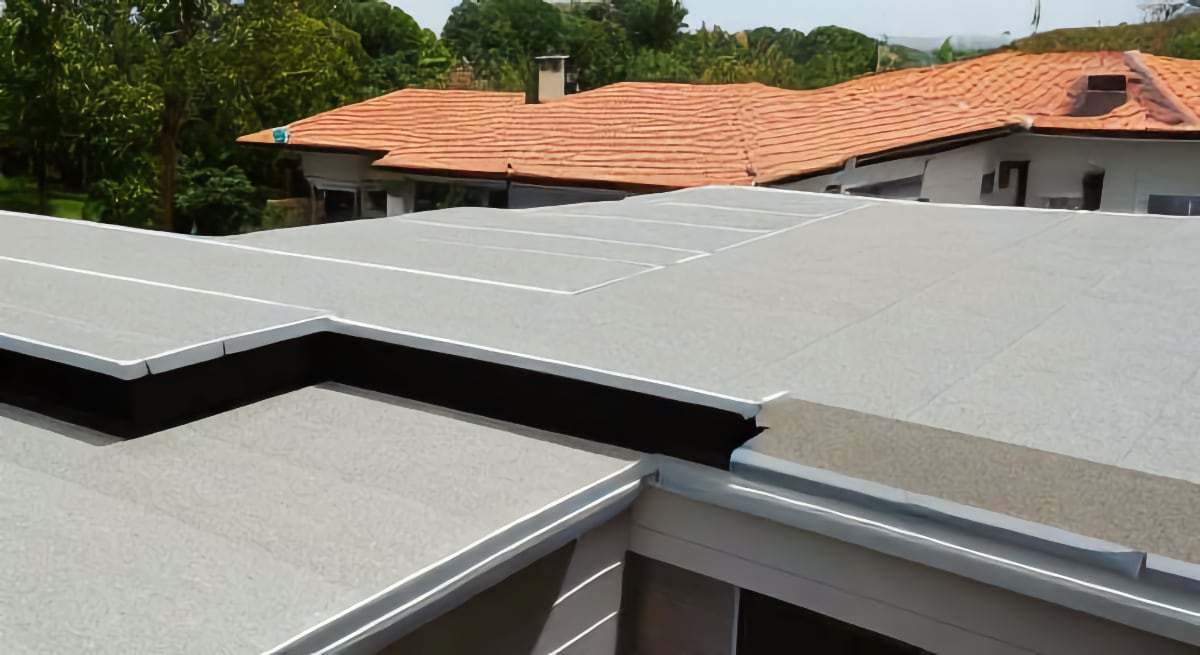 Flat roof materials