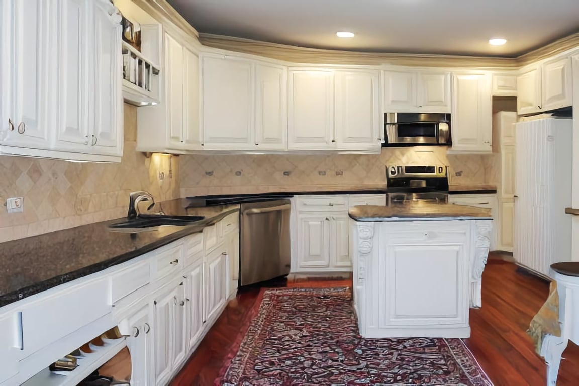 pros and cons of putting carpet in the kitchen